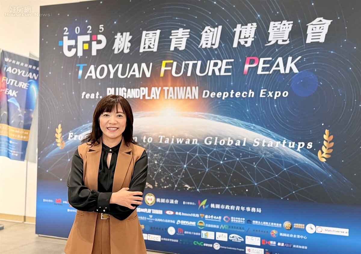 ▼桃園市青年局長侯佳齡期望引薦更多在地新創走向全球。（照片提供／桃園市政府青年事務局）