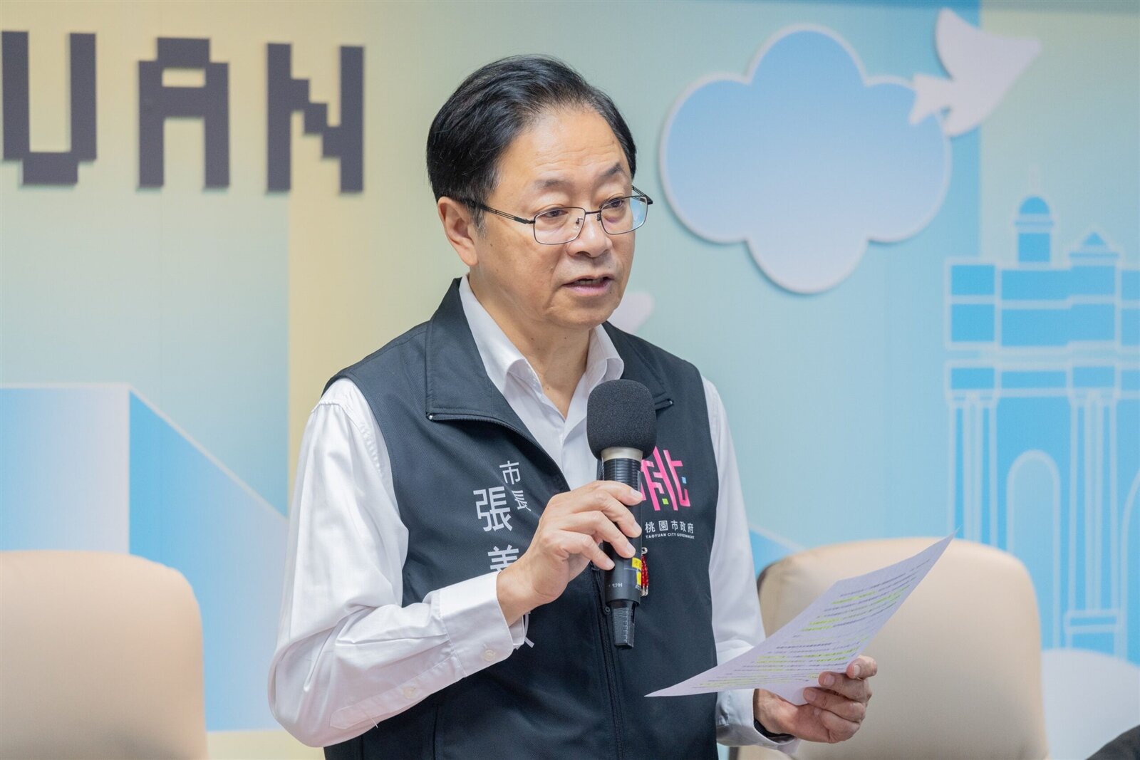 桃園市長張善政。圖:市府提供