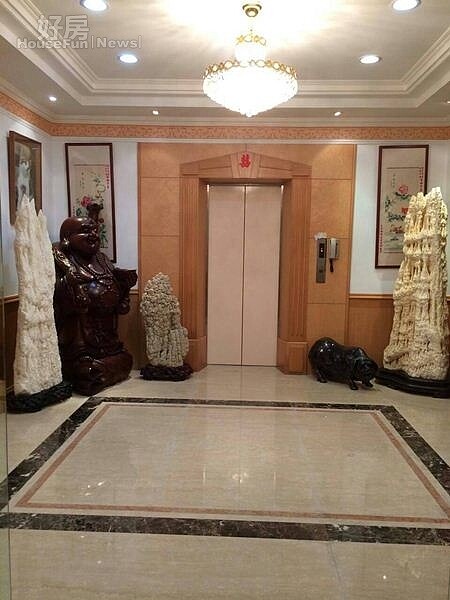 6.四層樓還特別做了電梯。