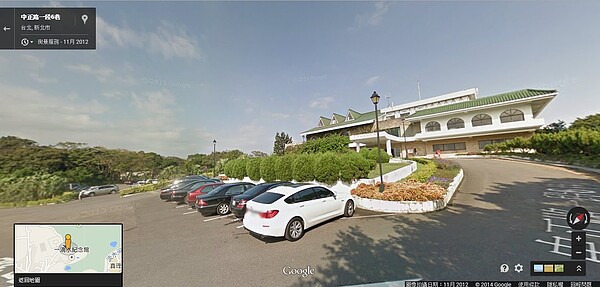 淡水台灣高爾夫球場違建預定明天拆除完畢。(翻攝自Google Map)