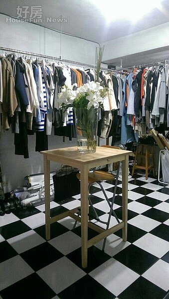 
3.雖然是老房子，但在吳日云的佈置下很有時尚感。