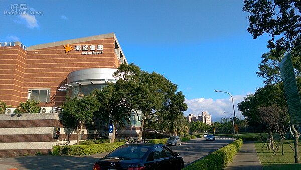 「渴望會館」為渴望園區生活機能中心,住戶可在此滿足多項基本需求。(好房網News記者馮牧群╱攝)