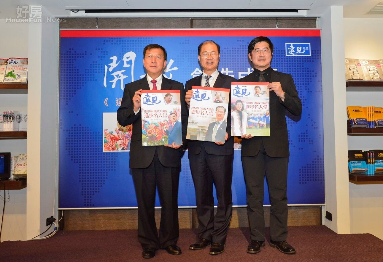 新竹縣長邱鏡淳(左)金門縣長李沃士(中) 台東副縣長張基義(右)。(好房網News記者 陳韋帆/攝影)
