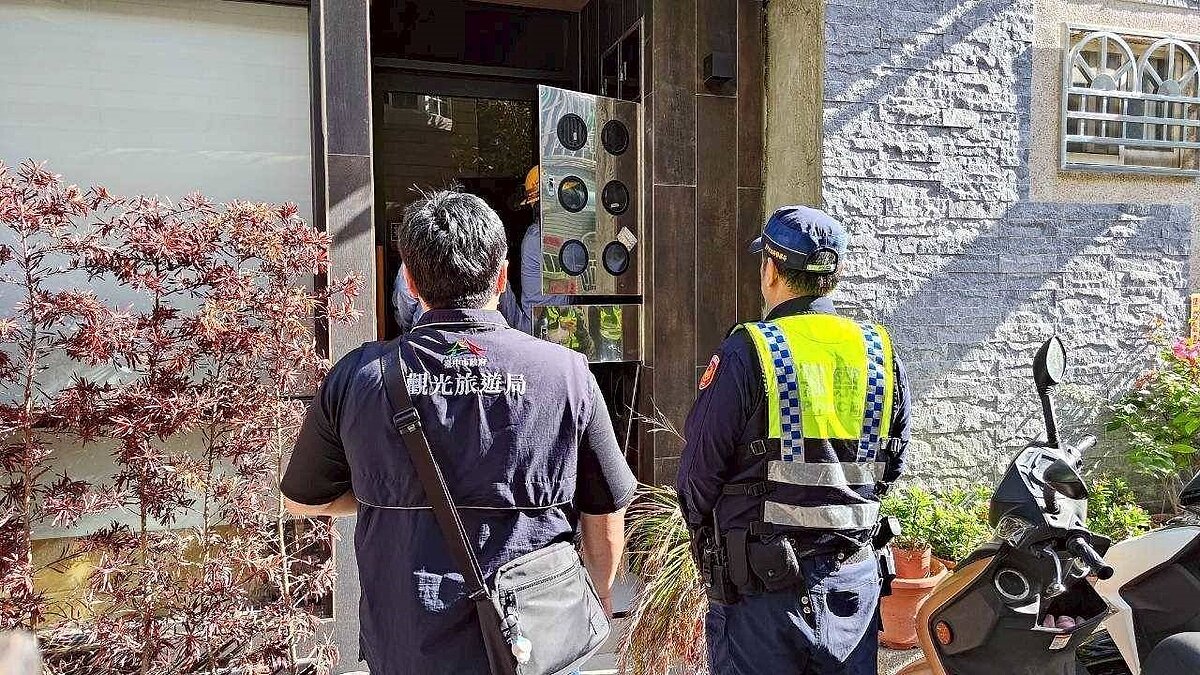 台中市府繼上半年強制執行4家日租套房斷水斷電處分,近日再度祭出鐵腕,強制執行3家西屯區日租套房斷水斷電處分。圖/台中市觀旅局提供