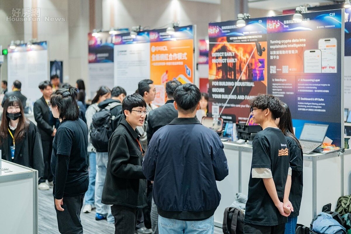 ▼本屆博覽會匯集來自國內外的創業團隊、企業與投資者參與，呈現桃園在新創生態系的擴張軌跡。（照片提供／桃園青創博覽會）