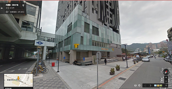 港墘聯開大樓至今已完工3年，但因租金太高，至今都沒來出租出去。（翻攝自GoogleMap）