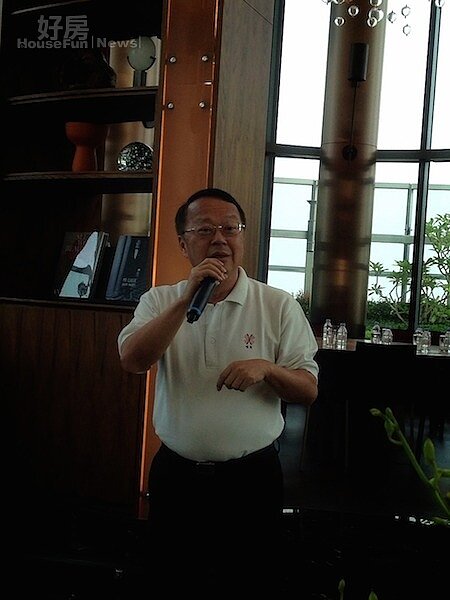 國揚建設創辦人侯西峰。(好房網News記者蔡佩蓉攝影)