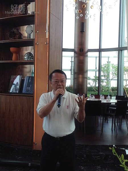 國揚集團創辦人侯西峰。(好房網News記者蔡佩蓉攝影)
