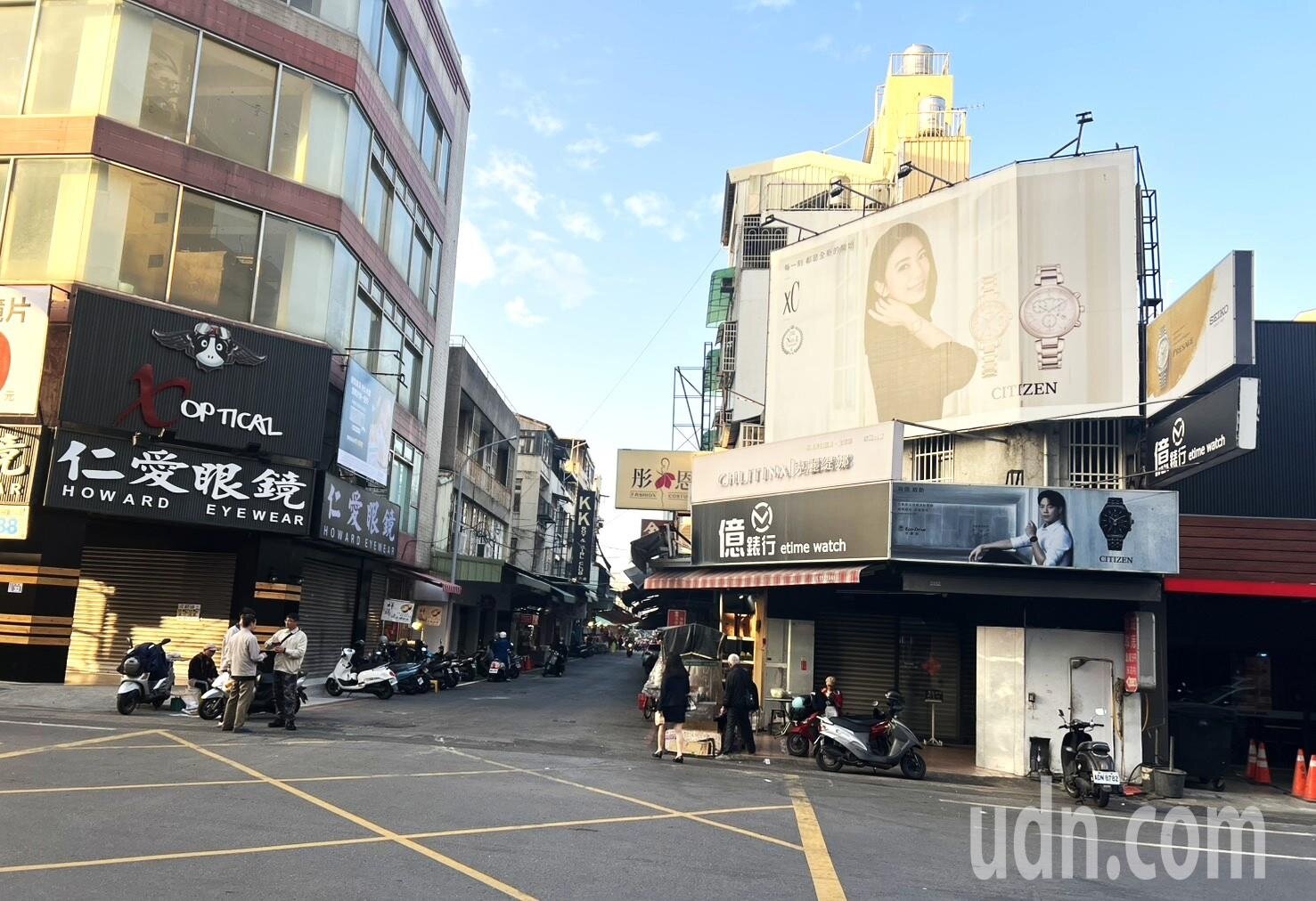 斗六市火車站前大同路和愛國街交叉口附近地段再度蟬聯雲林縣地王,公告地價每坪58.5萬元。記者蔡維斌/攝影
