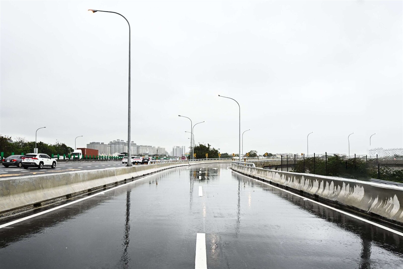 國道1號中豐交流道。圖:市府提供