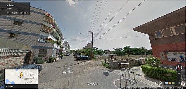 中壢市龍川街一帶。(翻攝自Google Map)