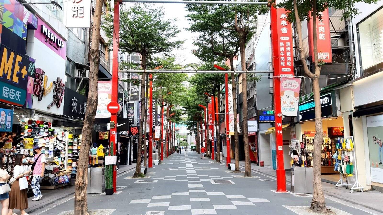 西門町街景圖。圖／記者游智文攝影 