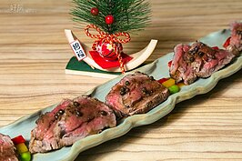 山椒菲力入口即化，雖然使用的是台灣牛，但都是工藤先生精挑細選，口味一點都不輸給和牛。