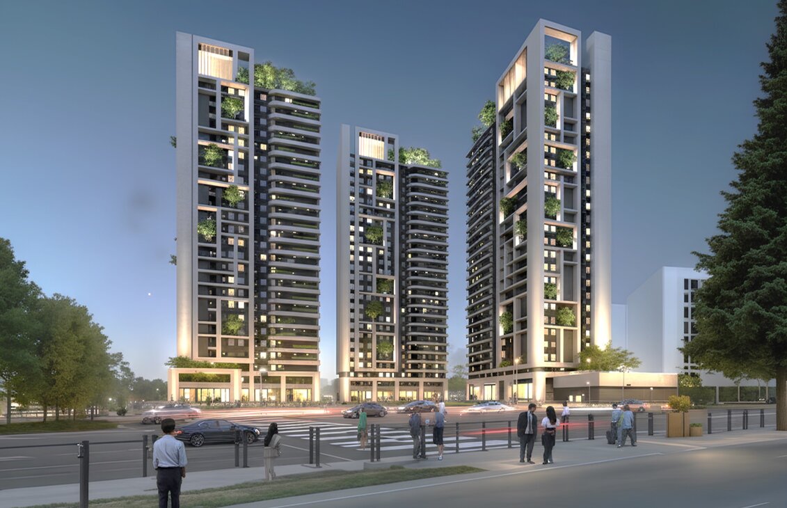 桃園市第一個公辦都更案「正光花園新城」已於12月29日順利評選出最優申請人「春福建設」。圖:都發局提供