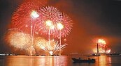 淡江大橋跨年饗宴　煙火秀璀璨1314