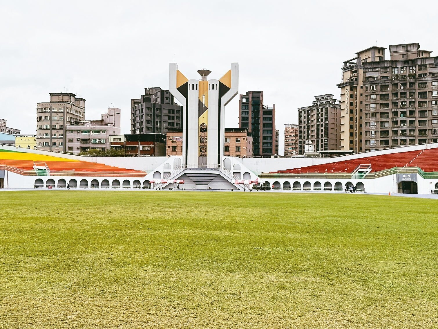 新北市板橋第一運動場今年可望辦首場演唱會。記者葉德正／攝影 