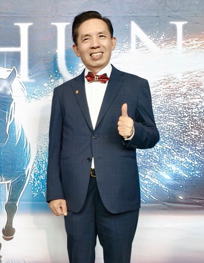 台中建經協會榮譽理事長楊志鵬擔憂，農曆年前恐出現一波中小型建商倒閉潮。 記者宋健生／攝影