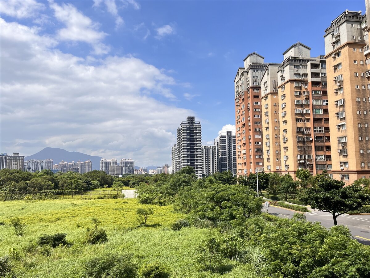 房地產示意圖。記者游智文／攝影 