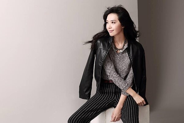 凱渥模特兒王心恬獨鍾永和地區。(截取自「王心恬CaNDy WaNg的筆記本」臉書粉絲團)