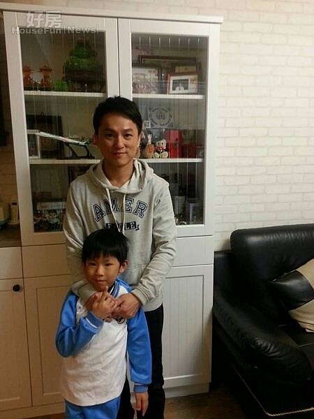 4.有小孩子之後東西越來越多,所以設計了大量收納櫃。