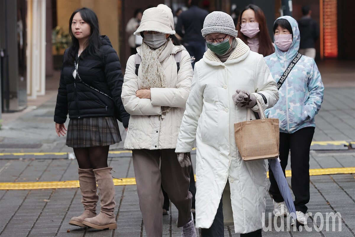 入冬首波寒流要來了，吳德榮指出，周三到周六低溫探5度以下。聯合報系資料照片 