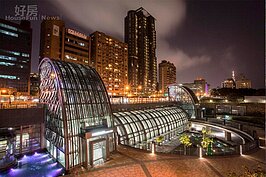 網路最佳人氣獎：臺北捷運信義線 大安森林公園站