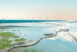 台中高美濕地。