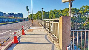 林口道路施工　階段性開放惹議