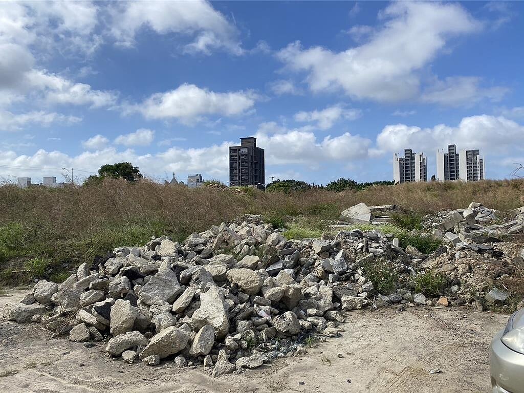 廢土示意圖。圖／陳育賢攝