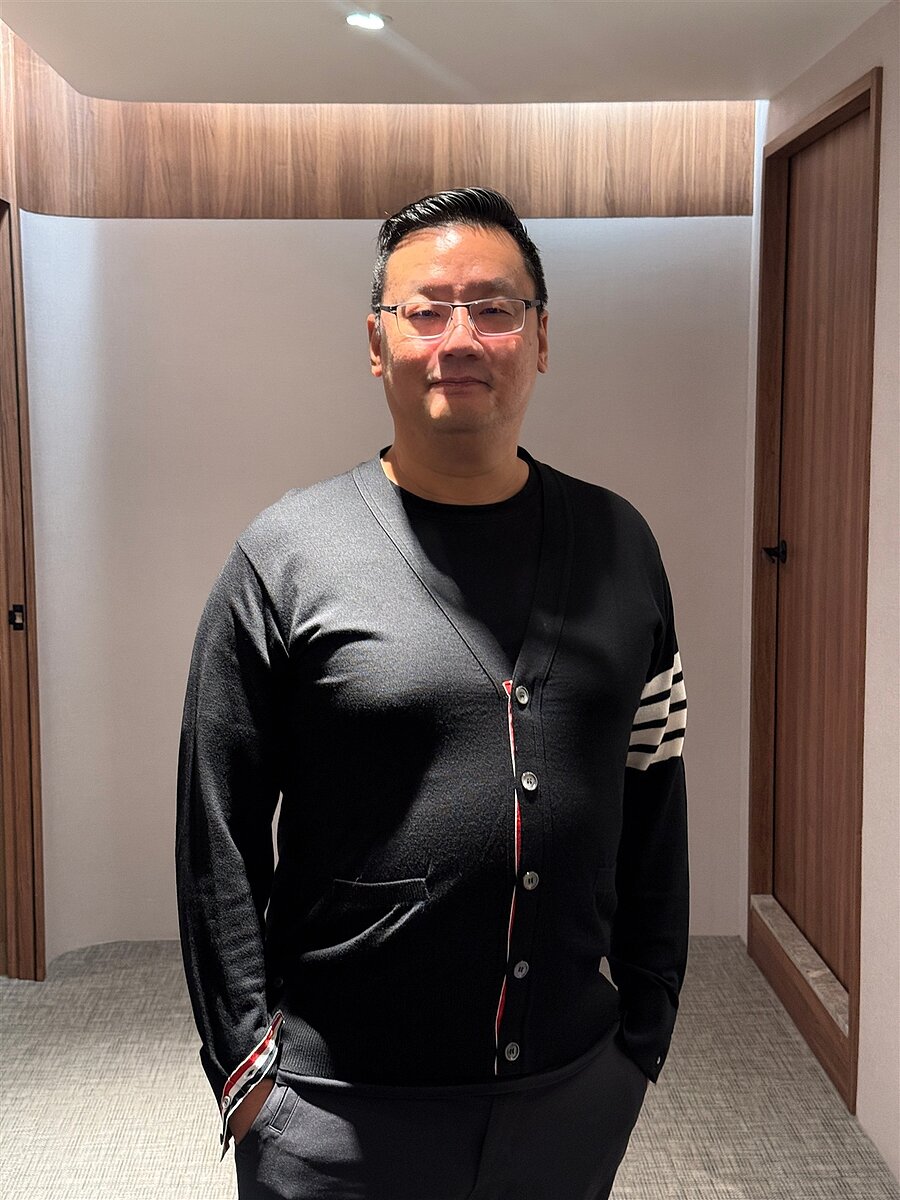 富美興集團總裁丁廣鋐。圖／記者朱曼寧攝影