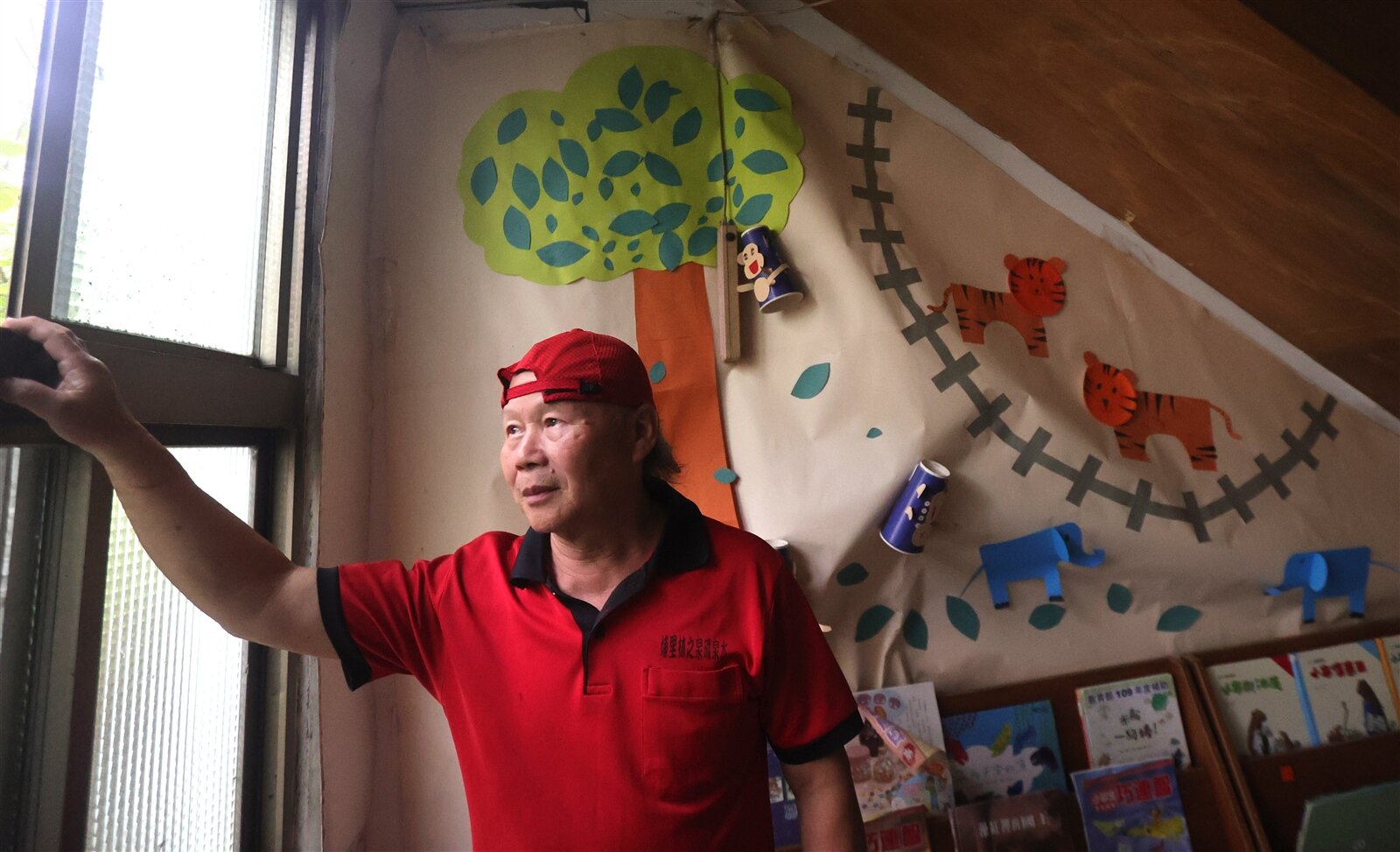 黎明幼兒園園長林金連說，他咬緊牙關對抗惡法十多年，不只是守護祖產，更是因為這是在做對的事。記者黃仲裕／攝影 