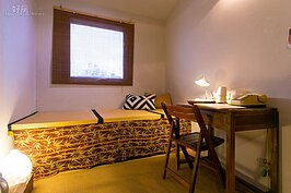 榻榻米靜思區。