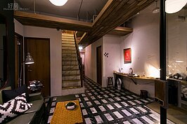 交誼客廳一景。