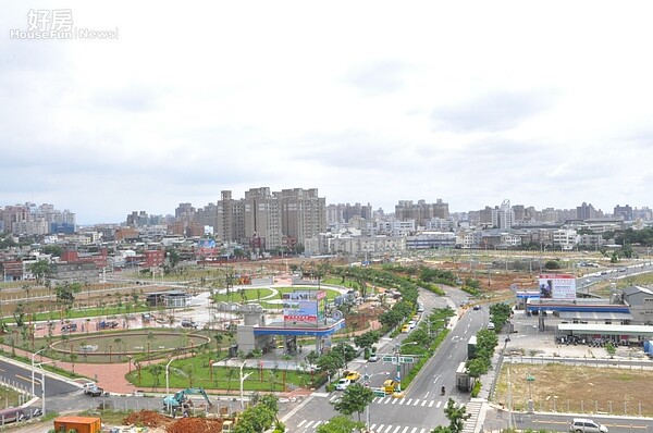 中路重劃區是桃園歷年少見的大型重劃區,區域推案逐漸熱絡。(業者提供)