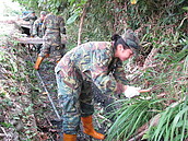 白冷圳文化節系列活動　軍民合力疏濬溝渠