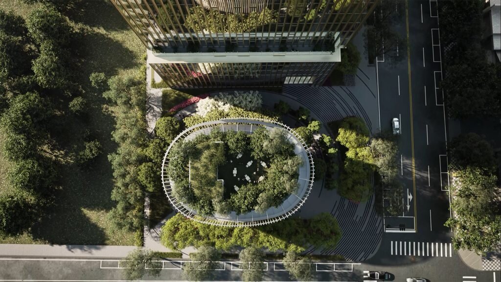 聯聚中衡以國際標準打造七期商辦新標準。圖／聯聚建設