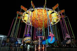 宇宙迴旋（輻射飛椅） (台北市政府提供)