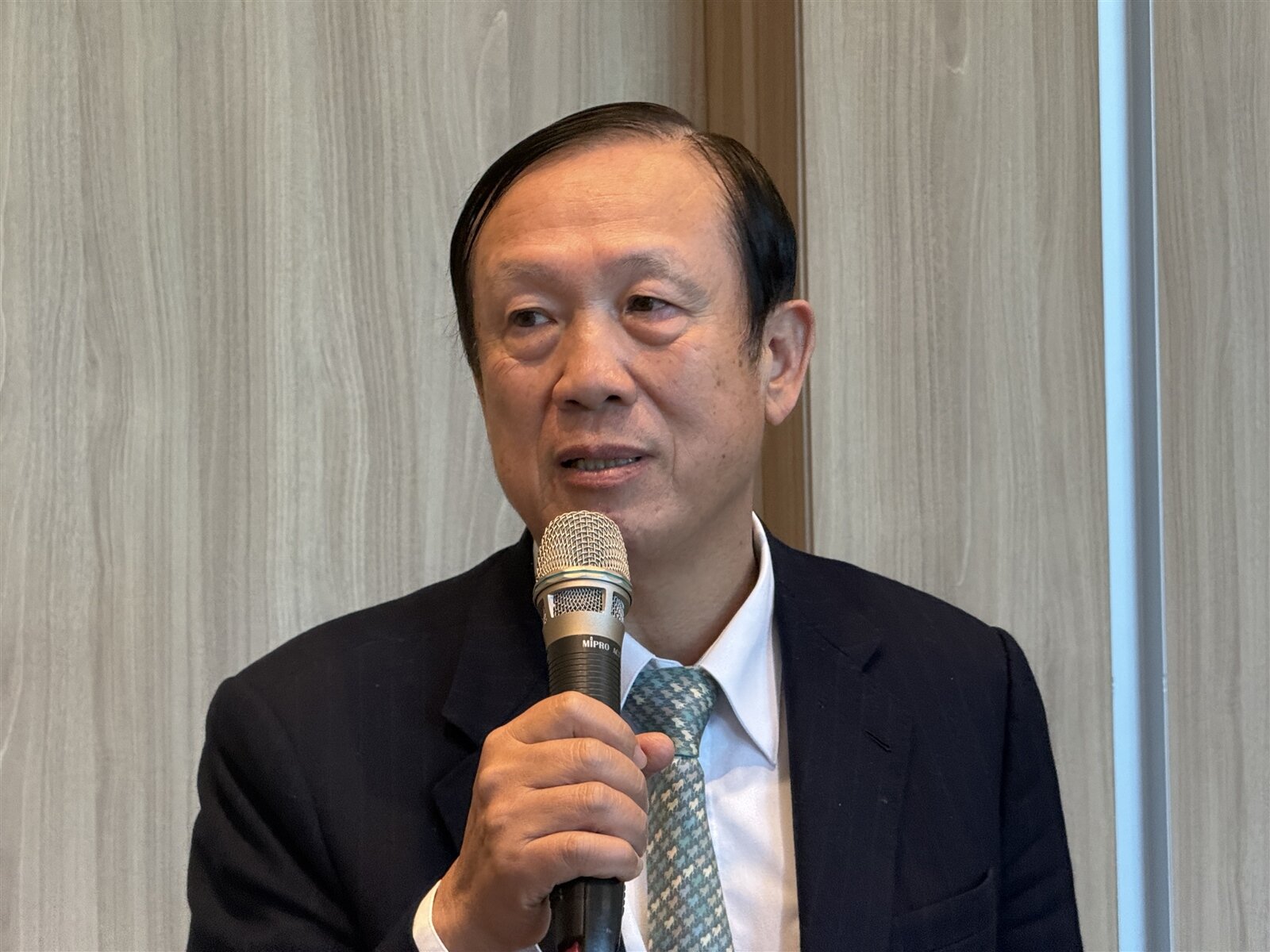 鄉林集團董事長賴正鎰。記者朱曼寧／攝影 