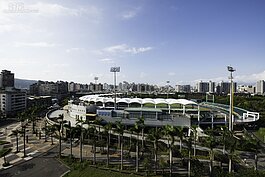 新莊運動公園也是高潛勢區，由於美食、市場、公園等商圈機能齊備，周圍老公寓、社區很多。