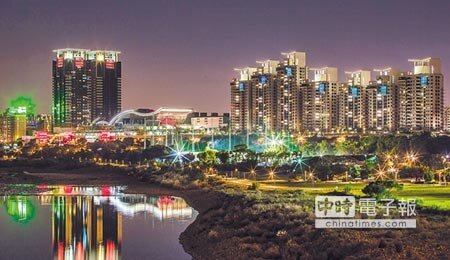 北市捷運局3日表示,美河市開發案重新鑑價後,將向日勝生公司求償76億9,800餘萬元;圖為美河市。(郭吉銓攝)