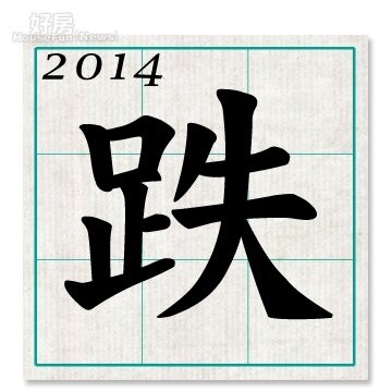 2014關鍵字-跌(好房資料中心)