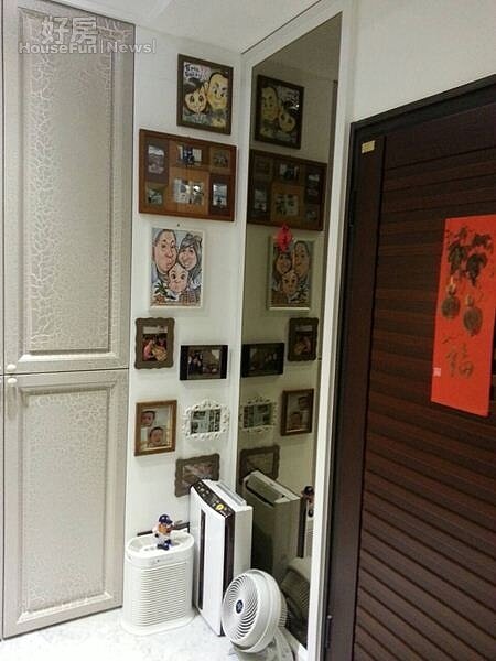 2.因為老公容易過敏,光玄關處就有三台空氣循環機、空氣清淨機與除濕機。