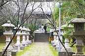 公園咖啡拆了　桃園大溪神社露臉