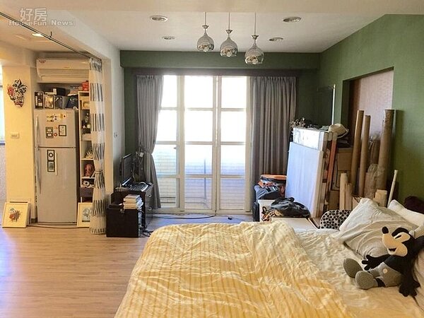 5.居家空間整體走簡約明亮風格,陳嘉行表示當初第一眼看到就非常響往這種舒適氛圍。