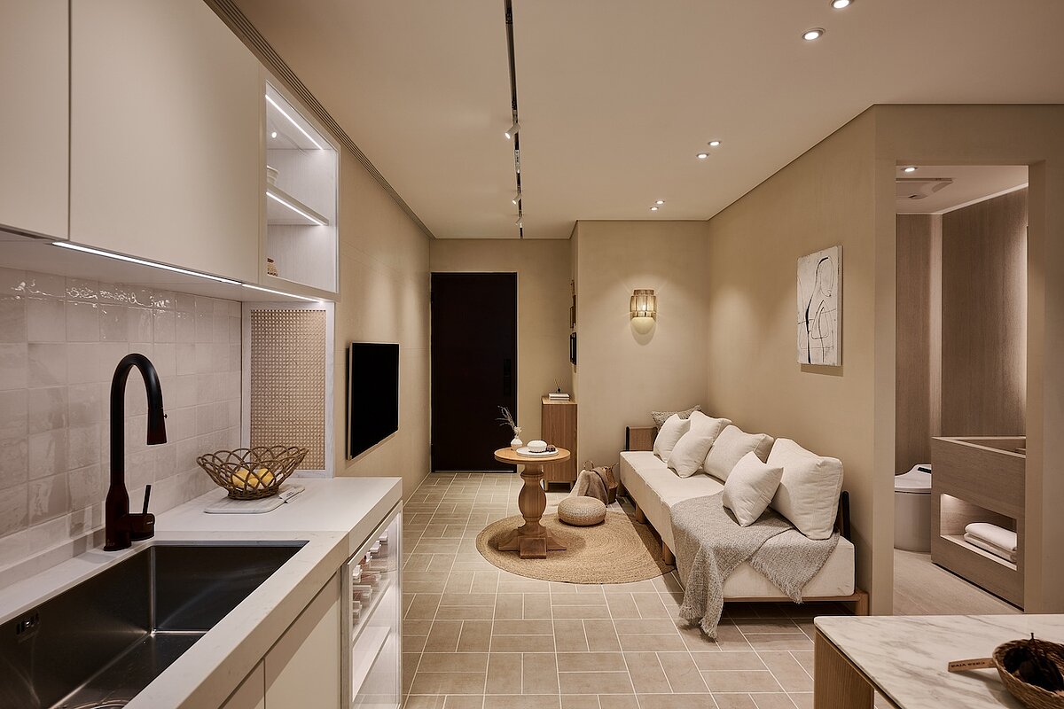 板橋建案「日安PARK」。圖／現場提供