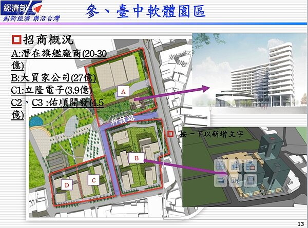 大里軟體園區。(截取大里區公所)
