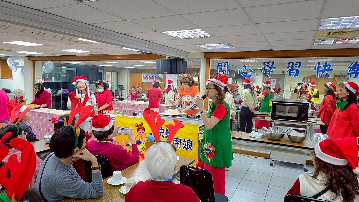 永和婦女會-聖誕感恩手作蛋糕趴