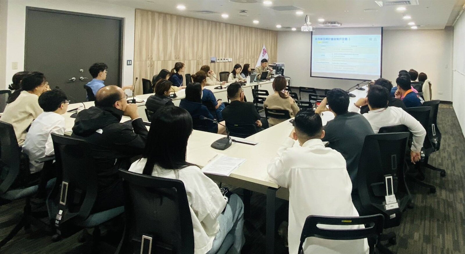 桃園市政府第五期包租代管業者說明會。圖：住發處提供