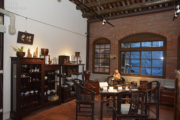 迪化街是近年北市老屋新生的重點區域,現在已有多處藝文創作空間。(好房網News記者陳韋帆攝)