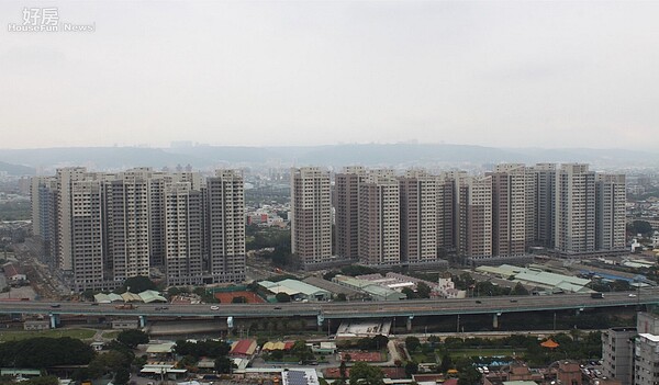 板橋浮洲合宜住宅基地現況。（營建署提供）